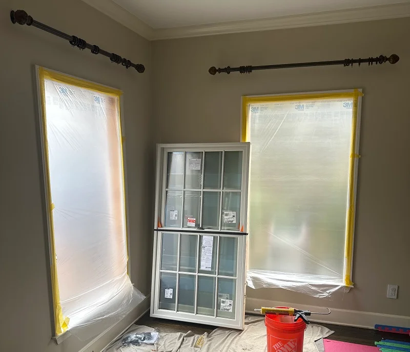 HEPA vac for lead safe window installation